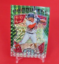 Juan Soto GREEN PRIZM 2021 Panini Mosaic Producers Insert #P6 Nationals