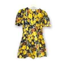 Sea Ella Puff Sleeve Dress,Size 4