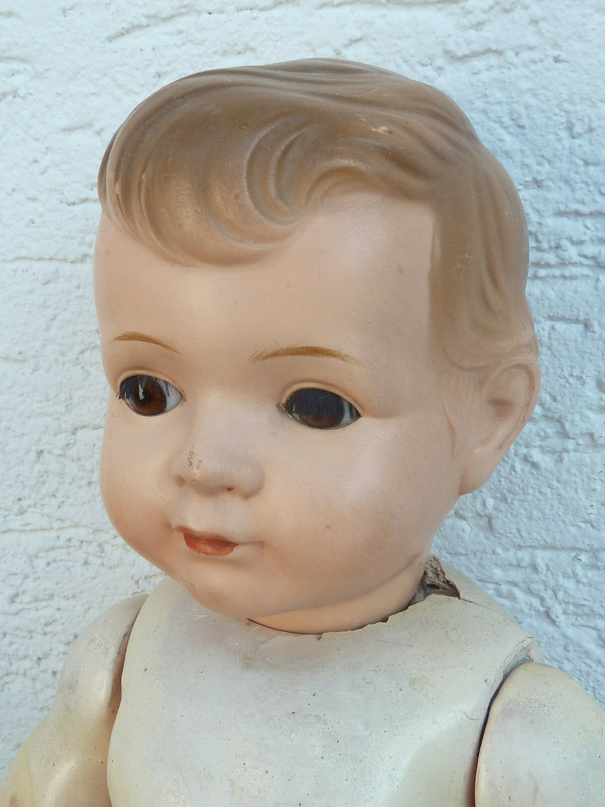 Poupée Cellba En Celluloïd Des Années 1930 – Boîte D’origine – Rare Vintage