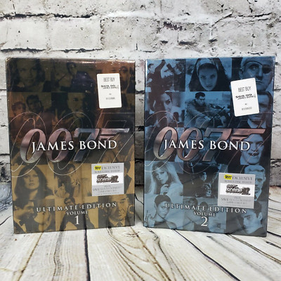James Bond 007 The Ultimate Edition DVD Box Set Vol. 1 and 2 Action Movie - NEW