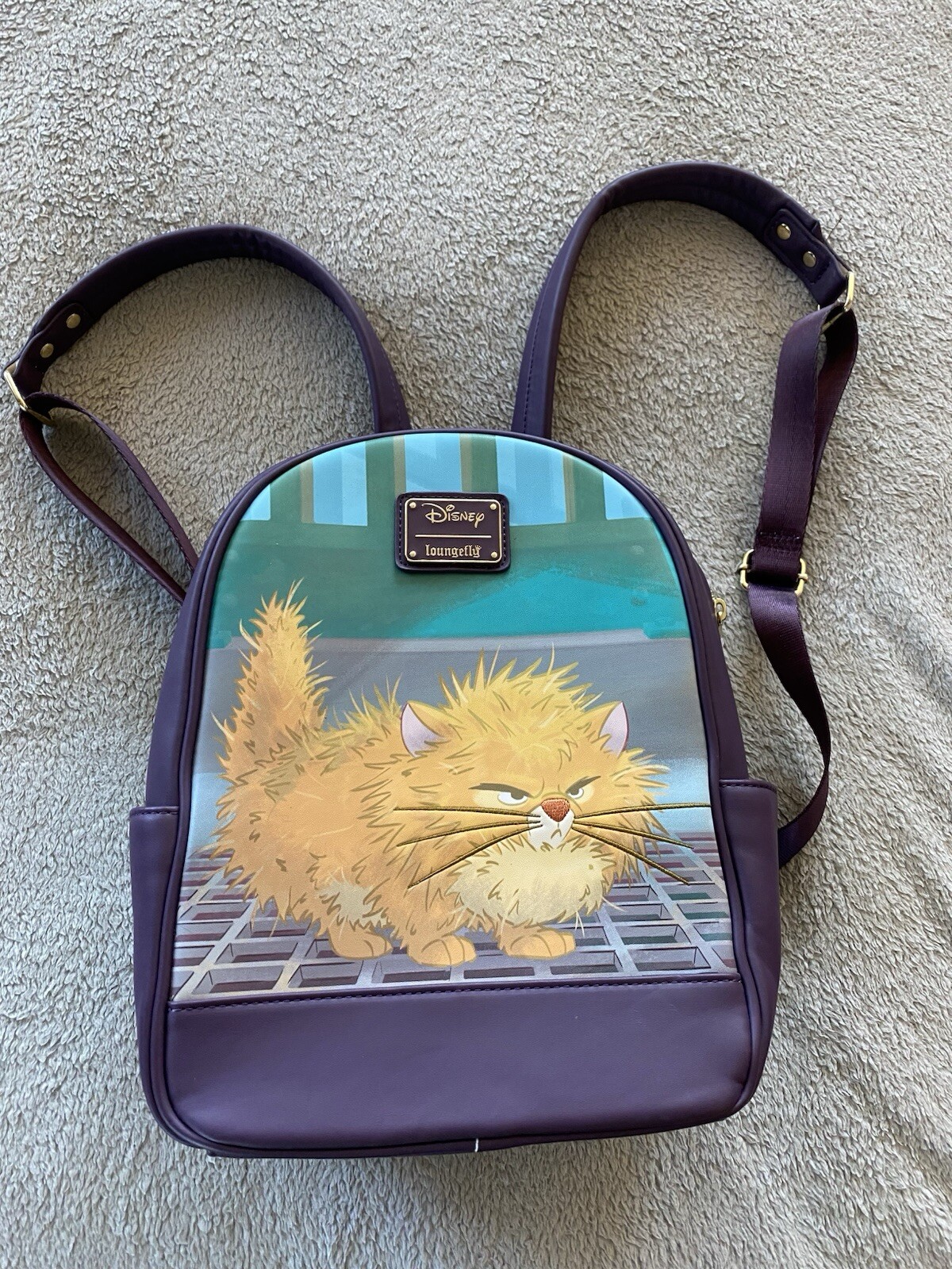 Disney Loungefly Oliver and Company Mini Backpack with Oliver Design