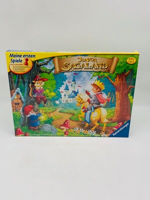Ravensburger 21372 Junior SAGALAND Kinderspiel Brettspiel - Neu & OVP