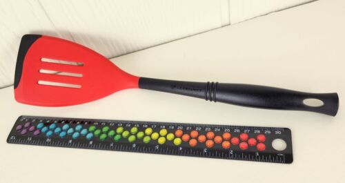 LE CREUSET Revolution Set of 4 Slotted Saute Spoon Spatula Ladle Bi-Material New - Picture 7 of 14
