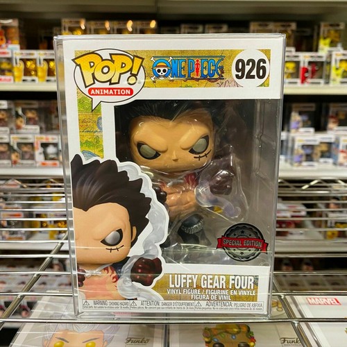 Funko Pop OnePiece: Rufy, Bone, Coccodrillo, Sabo, Rufy Gear quattro vinili 1x - Foto 7 di 7