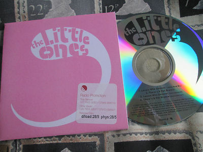 The Little Ones    Lovers Who Uncover Heavenly  CDr Promo UK CD Single