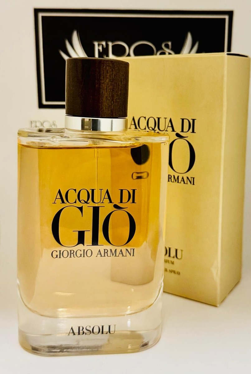 Acqua Di Gio Absolu by Giorgio Armani 4.2 oz / 125ml EDP Men New