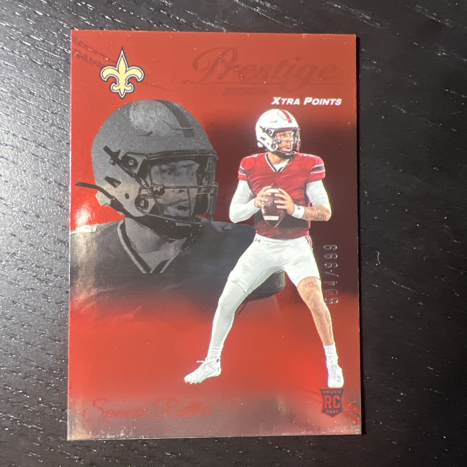 2024 Panini Prestige - Rookies Xtra Points Red #359 Spencer Rattler /999 (RC)