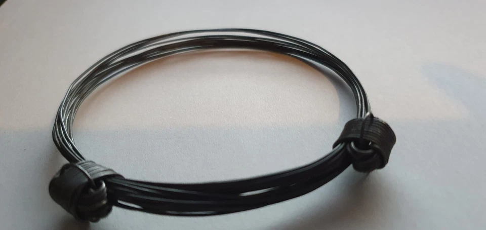 2 Knoten Rustikales Draht Elefanten Haar Armband - Bild 3 von 4