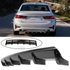 For 3 Series G20 330i 2019-2025 Carbon Look Rear Bumper Diffuser Spoiler Lip Kit