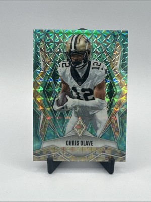 2025 Panini Phoenix - Chris Olave #87 Teal Pyramids /225