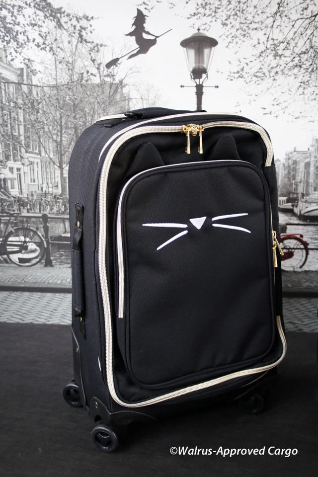 POTTERY BARN EMILY & MERITT 黑色猫随身携带套装和黑色 KITTY 背包 — 第 2/4 张图片