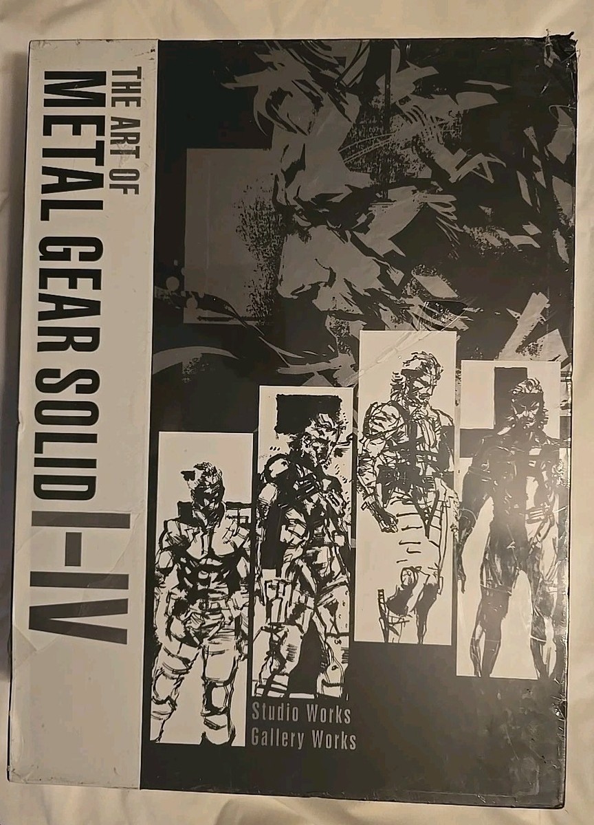 Art of Metal Gear Solid I IV by Y. Shinkawa (2018, Hardcover) for