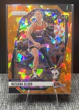 2024 Panini Prizm WNBA Orange Cracked Ice Prizm Natasha Cloud #11 Mercury