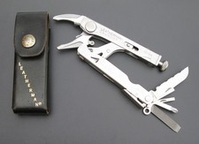 Leatherman Crunch Multitool mit original Lederholster  -  unbenutzt