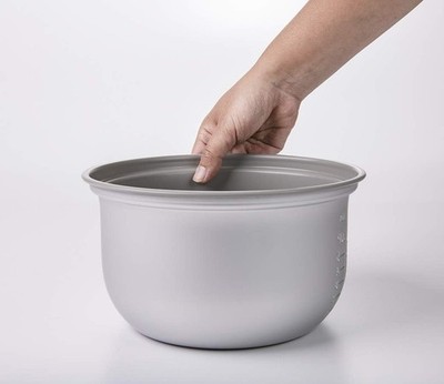 Rice Cooker and Warmer 1.8 Liter Capacity Tulip Style Compact Appliance