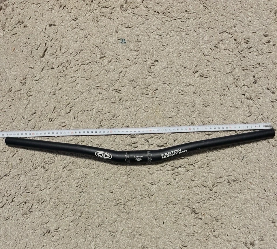 Easton Monkey Bar MTB Lenker - Low Rise - 31.8mm - Schwarz