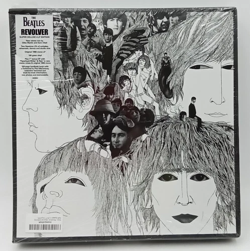 Mint Sealed THE BEATLES Revolver Super Deluxe Vinyl Box Set 4LPs