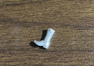 Novelty One Gram Silver .999 Boot First Issue Nevada Coin Mart. Good Gift!