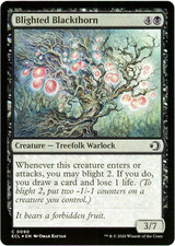 Blighted Blackthorn (Foil) - 0090 - Lorwyn Eclipsed ECL - MTG - NM/M