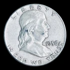 1958 Franklin Silver Half Dollar