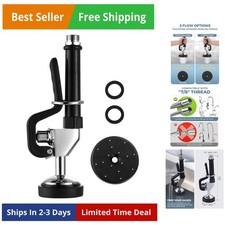 Commercial Sink Sprayer Head: 7/8"-20UNEF Black Pre Rinse Sprayer - 3.85 GPM ...