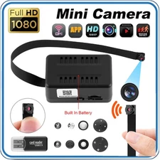 Wireless WIFI IP Mini Smallest DIY Buttons Camera HD 1080P -Micro Video Recorder