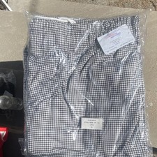 Meadow Uniform 4000-HT-De Houndstooth Chef Culinary Baker Pants XL