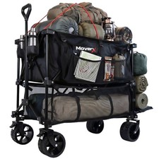 MoverX 300L/200kg Double Decker Trolley