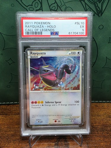 Rayquaza graded PSA 5 for sale on eBay