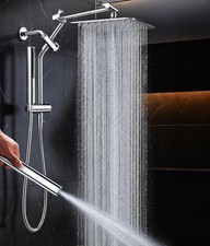 Shower Head With Handheld High Pressure Detachable Rainfall Shower Head