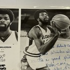8x10 Press Photo Bobby Wilkerson Autograph - Denver Nuggets B&W — photo 3