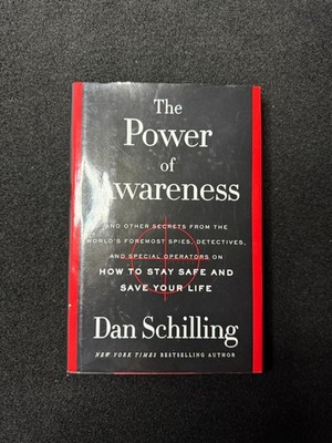 Power of Awareness Dan Schilling 2021 1st Ed Hardcover DJ Spy Security Guide