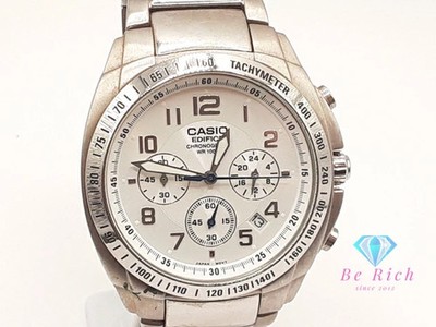 Casio Edifice EF-502 Chronograph Men's Watch Used