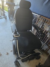 Quantum Edge 2.0 Power Wheelchair Blue CTL137822 Joystick Seat Elevator