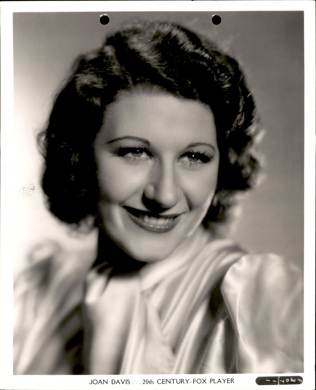 LMPE40 1936 Original Gene Kornman Photo 20TH CENTURY FOX GLAMOUR SHOT JOAN DAVIS