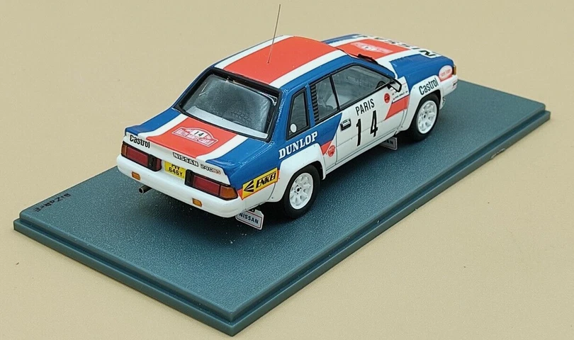 BIZARRE, NISSAN 240 RS #14 Rally di Monte Carlo 1984 T. KABY-K. GORMLEY, 1/43... - Immagine 3 di 4