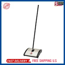 Bissell Natural Sweep Carpet & Floor Manual Light Sweeper Dual Rotating Brushes