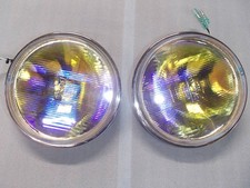 Piaa 520 Round Multi Coated Fog Lamp Only 2 Pieces H3 Halogen Yellow