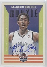 2012-13 Panini Past & Present Rookie Signatures MarShon Brooks #236 Auto 0q0