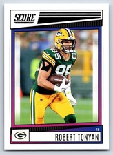 2022 Score 95 Robert Tonyan    Green Bay Packers Football Card
