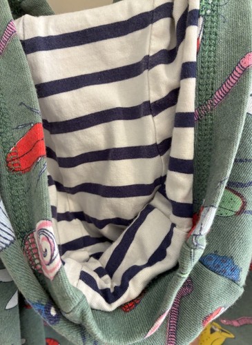 Mini Boden Hoodie Bugs Insects Unisex 3 To 4 - Picture 4 of 7