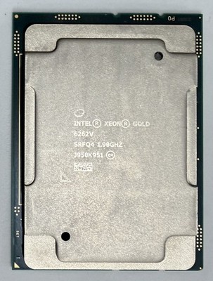 INTEL XEON GOLD 6262V @ 1.9GHz SRFQ4 1900 MHz 24 CORES 48 THREADS LGA 3647 CPU