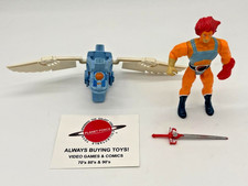 1987  Thunderwings Lion-O Solid Back & Vehicle Complete Vintage Thundercats LJN