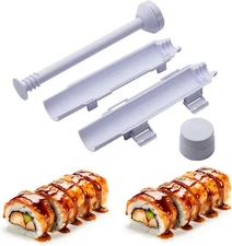 Sushi Bazooka Sushi Maker Kit Sushi Roller Mold Food Grade Plastic Rice Vegetabl