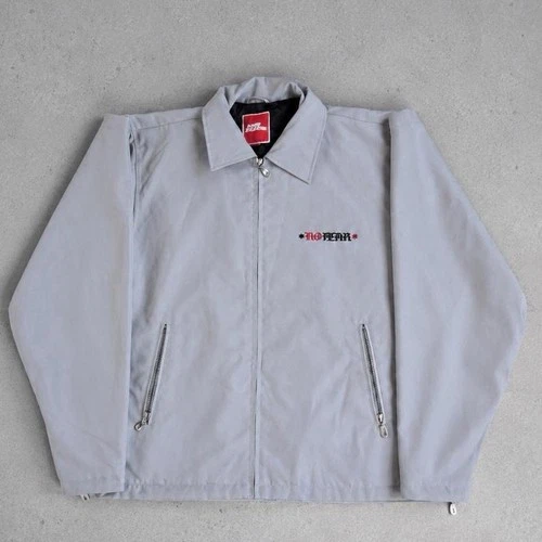 2000 Gray Jacket with Embroidered Back Hit Size Large - product listing photo