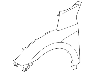 Genuine Honda Fender 60211-TBA-A00ZZ | eBay