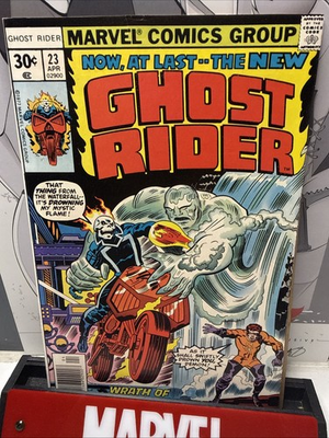 #ad Ghost Rider #23 1977 Volume 1 1st Aqueduct AKA Water Wizard 🔑 🔥 Solid Copy. $8.49
