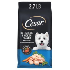 Cesar Small Breed Dry Dog Food for Dogs 2.7 Pound Pack of 1