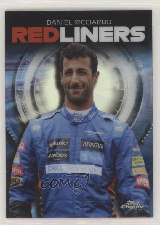 2021 Topps Chrome Formula 1 Redliners Max Out Daniel Ricciardo #RL-4 0na9
