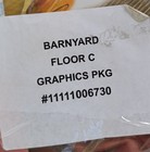 Barnyard Movie Display Floor C Graphics Package #11111006730 Farmer Cow Pig Barn — photo 3